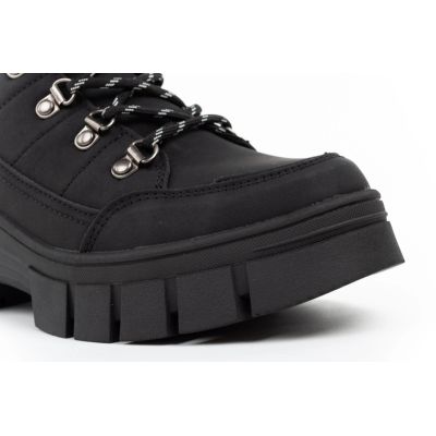 8. Lee Cooper Damen-Winterstiefel, schwarze gefütterte Stiefeletten