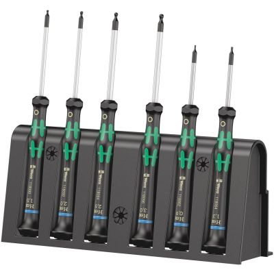 Wera 2052/6 Sechskant-Standard-Schraubendreher-Set