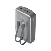 Rivacase VA2612 Powerbank 20000 mAh 30W Grau
