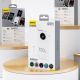4. Dudao K13 10000mAh Powerbank mit integriertem Kabel - Weiß