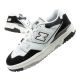 New Balance 550 Jugend-Sportschuhe, Sneaker aus Leder, modisch, schwarz-weiß