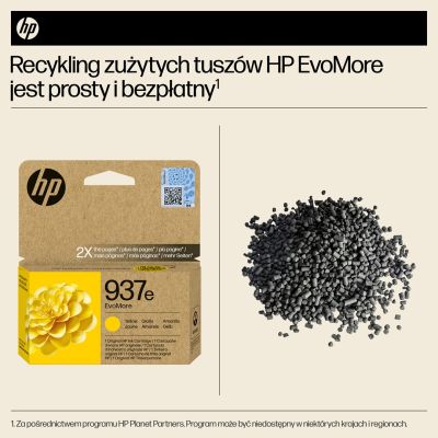 3. HP Original Gelbe Tinte 937e EvoMore