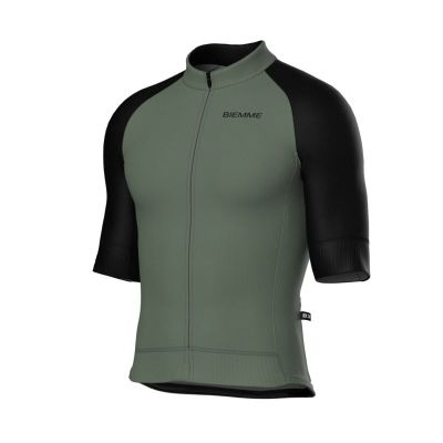 Biemme HILL grünes und schwarzes T-Shirt Größe M