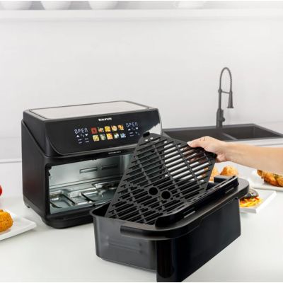 9. Taurus 973004000 Heißluftfritteuse mit langem Korb und Grill