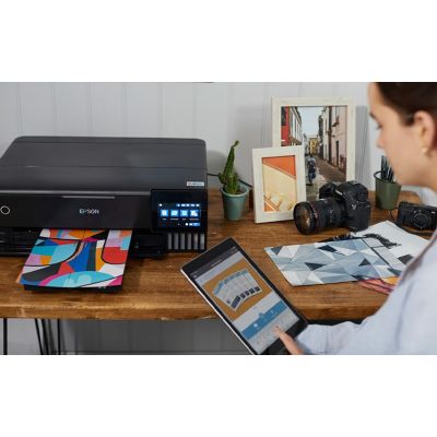55. Epson EcoTank ET-8550 A3 Tintenstrahl-Multifunktionsdrucker 5760 x 1440 DPI 32 Seiten pro Minute WLAN