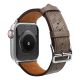 2. Armband Leder für Apple Watch 38 / 40 / 41 mm Band Armband - dunkelbraun