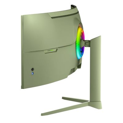 7. Arozzi Nova 49” Curved Computer Monitor 124,5 cm (49") 5120 x 1440 px Dual QHD LED Grün