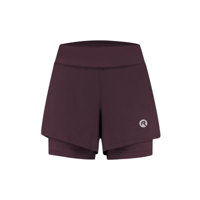 Rogelli Damen-Shorts 2in1 ESSENTIAL Lila M
