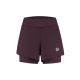 Rogelli Damen-Shorts 2in1 ESSENTIAL Lila M