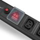 Qoltec 53998 Streifen (schwarz)