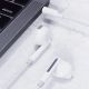 7. Acefast L14 kabelgebundener In-Ear-Kopfhörer mit 3,5-mm-Miniklinkenstecker und Mikrofon – weiß