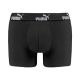 4. Puma Herren-Boxershorts, 3er-Pack, Schwarz/Grau, bequeme Baumwolle