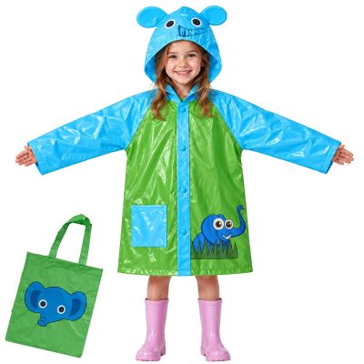Regenponcho für Kinder, blau, REDCLIFFS, Größe S
