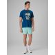 3. Herren-T-Shirt mit Aufdruck, regulär, Größe 4F 4FRSS26TTSHM4306-46S