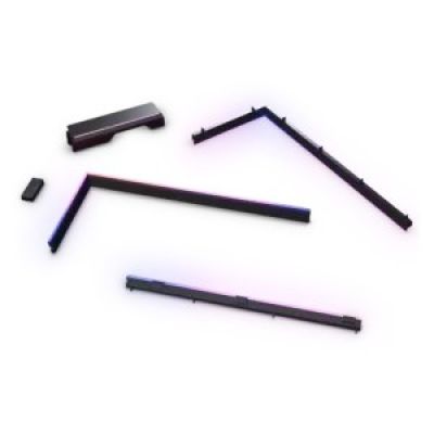 Phanteks NV5 Premium DRGB Kit + Power Hub, 3x für den Außenrahmen, 1x Motherboard-Abschirmung – schwarz