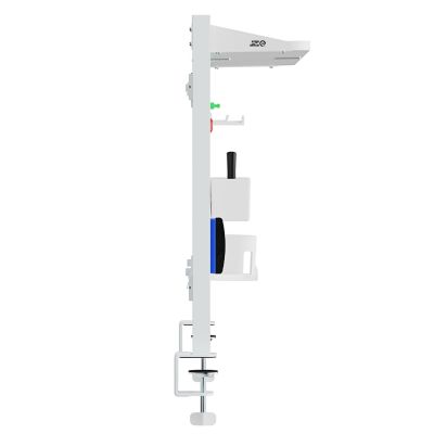 2. Ergo Office Schreibtisch-Trennwand/Organizer, max. Belastung 10 kg, weiße Tafel, Breite 1116 mm, weiß, ER-301 W