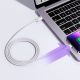 6. Joyroom Multi-Color Series A14 Lightning / USB-A 2,4A 1,2 m Kabel - Weiß