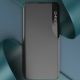 10. Eco Leather View Hülle für Samsung Galaxy A24 4G mit Klappständer blau