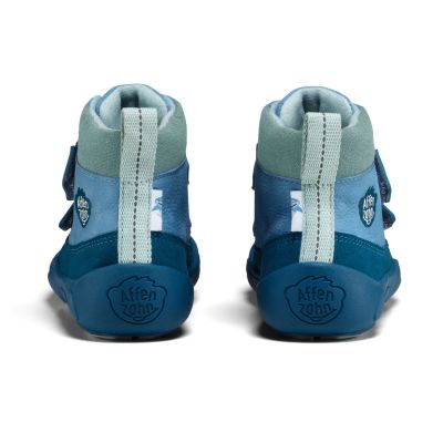 2. Affenzahn Friendy Shark Leder-Barfußschuhe (01488-30211)