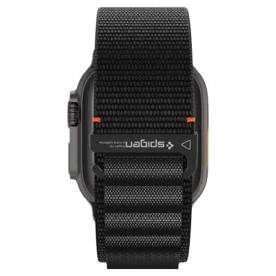 5. Armband Spigen WBF1 Armband für Apple Watch 44 / 45 / 46 / 49 mm - Schwarz
