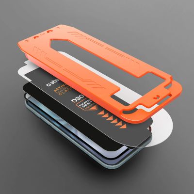 5. SBS Panzerglas mit D3O-Technologie mit Applikator für iPhone 15 / iPhone 15 Pro / iPhone 16