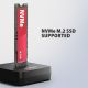 4. Axagon ADSA-M2C11L Festplatten-Dockingstation USB 3.2 Gen 2 (3.1 Gen 2) Typ-C Schwarz