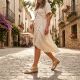 8. Damen-Sandalen Filippo DS7889 mit durchbrochenem Goldmuster