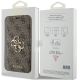 7. Guess 4G Metal Logo Hülle für iPhone 15 Pro – braun