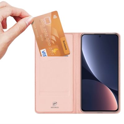 2. Dux Ducis Skin Pro Hülle Xiaomi 13 Flip Card Wallet Stand Pink