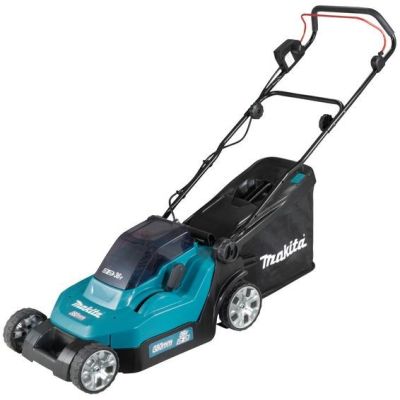 8. Makita DLM382PM2 Rasenmäher-Akku Schwarz, Blau