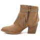 3. Damen-Cowboystiefel mit Fransen, gefüttert, kamelfarben, M.Daszyński