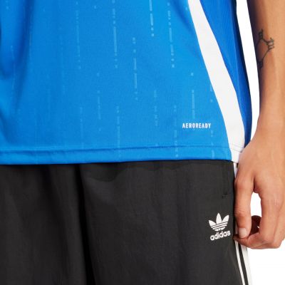 6. adidas Italy 24 Home Herren T-Shirt blau IN0657