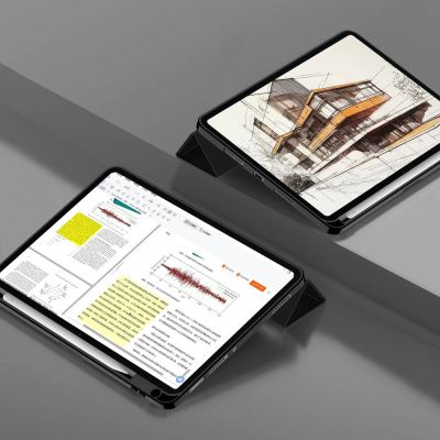 6. TechProtect SmartCase Pen Case für Xiaomi Pad 7 / 7 Pro - Schwarz