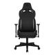 8. SENSE7 Sentinel Gaming-Stuhl, gepolsterter Sitz, Schwarz/Grau
