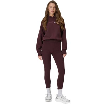 7. Damen-Sweatshirt 4F F2175 dunkelbraun 4FWSS26TSWSF2175 80S