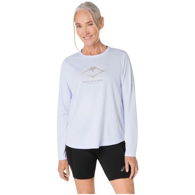 ASICS Fujitrail Logo LS Top 2012D315-400 Blau L