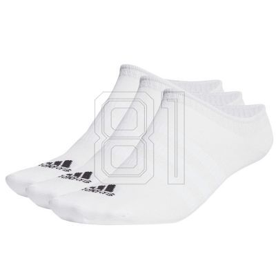 3. Adidas Dünne und leichte No-Show-Socken HT3463