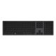 2. KeySonic KSK-8023BTRF (DE) Universelle Bluetooth-QWERTZ-Tastatur, Deutsch, Anthrazit, Schwarz
