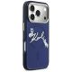 4. Karl Lagerfeld IML Choupettes Karl Script Logo MagSafe Hülle für iPhone 17 Pro Max - Blau