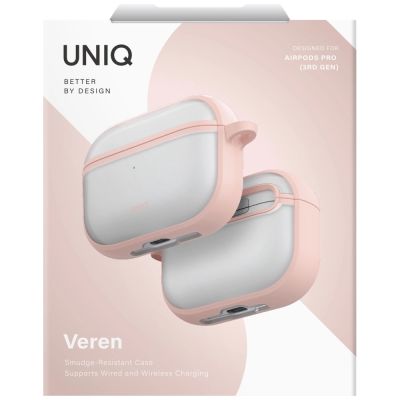 5. Uniq Veren Hülle für AirPods Pro 3 – pink