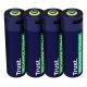AA Trust USB-C-Akkus, 4er-Pack