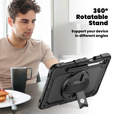 17. Tech-Protect Schutzhülle für Samsung Galaxy Tab S11 11.0 X730 / X736B - Schwarz