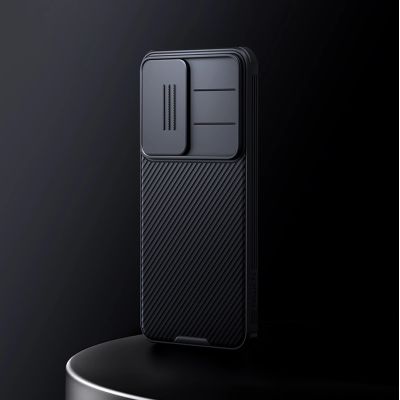 5. Nillkin CamShield Pro Hülle für Samsung Galaxy S25 mit Kameraabdeckung – Schwarz