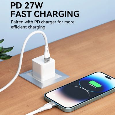9. Wozinsky WSTCL1 Lightning / USB-C PD 27W Kabel 1 m - Weiß