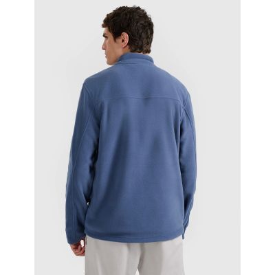 2. Herren-Fleecejacke Regular mit Stehkragen 4F 4FRMM00TFLEM435-32S