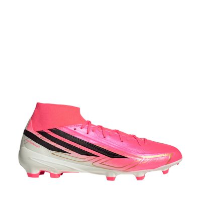Adidas F50 Hyperfast League Mid FG Fußballschuhe pink KJ6714