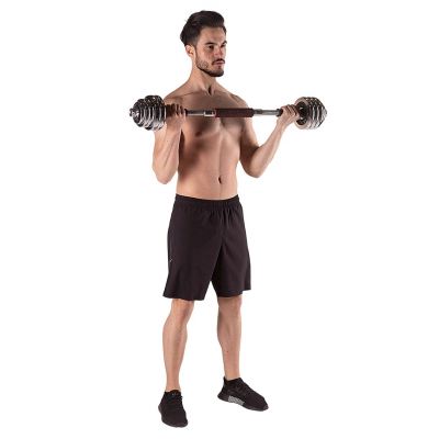 5. Langhanteln im Koffer 2 in 1 SGP30 HMS 2x15 kg