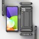 4. Hybrid Armor robuste TPU/PC Panzer Handyhülle Hard Case für Samsung Galaxy A22 4G blau