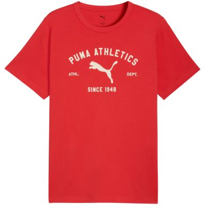 2. Puma Class Graphic Tee Herren-T-Shirt rot 692226 11