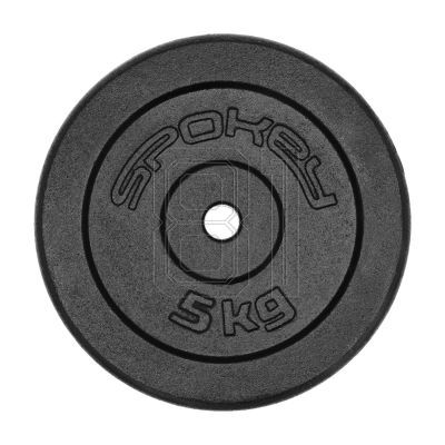 2. Cast iron weight 5kg Spokey Sinis H SPK-944484